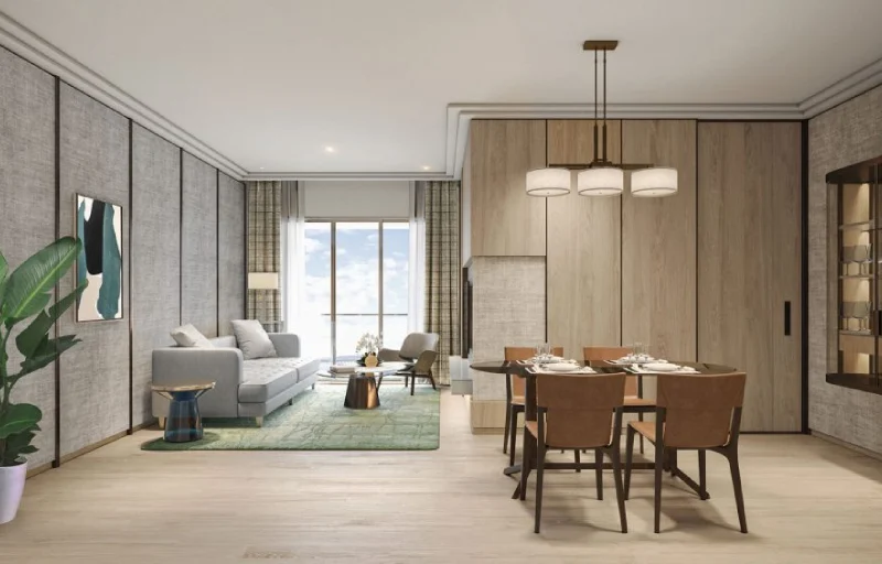 Nội thất bàn giao Grand Marina Saigon từ thương hiệu Marriott