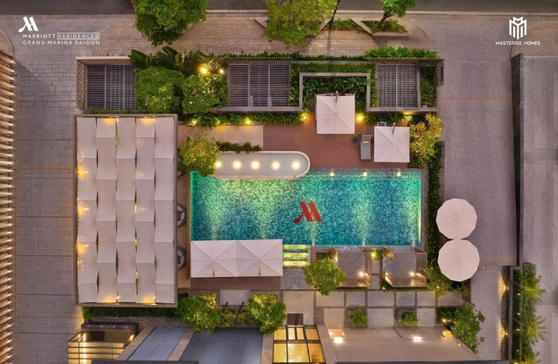 Tiện ích nội khu tháp Lake Grand Marina: Đỉnh cao giải trí & thư giãn trên tầng mây (Tầng 46)