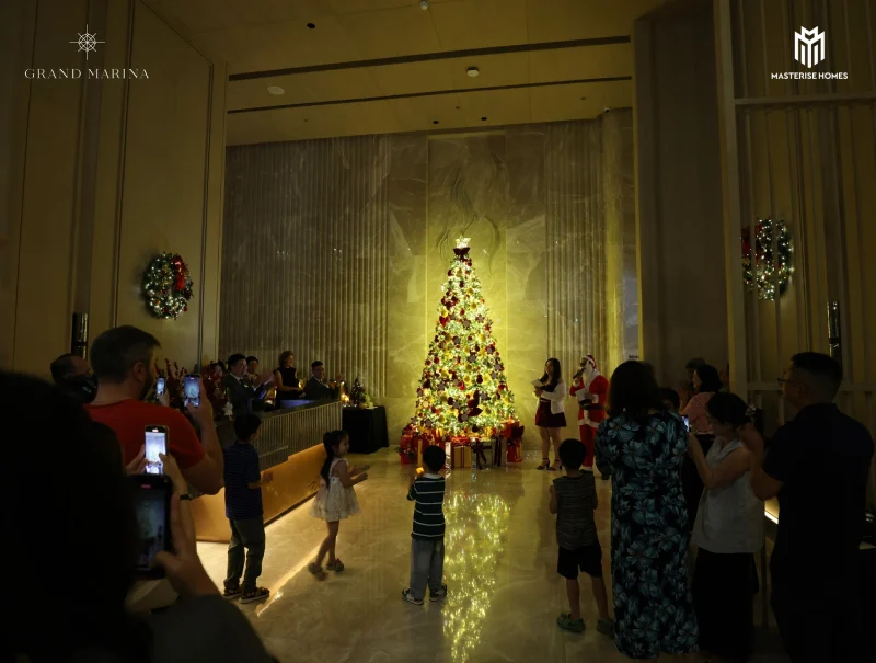 Giai Điệu Bất Hủ tại Grand Marina Saigon mùa Giáng Sinh 2025 tòa Lake - Bách Như Properties