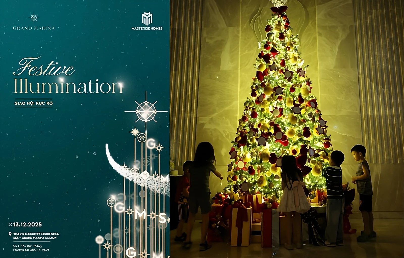 Sự kiện Festive Illumination Tại Grand Marina Sài Gòn - Bách Như Properties