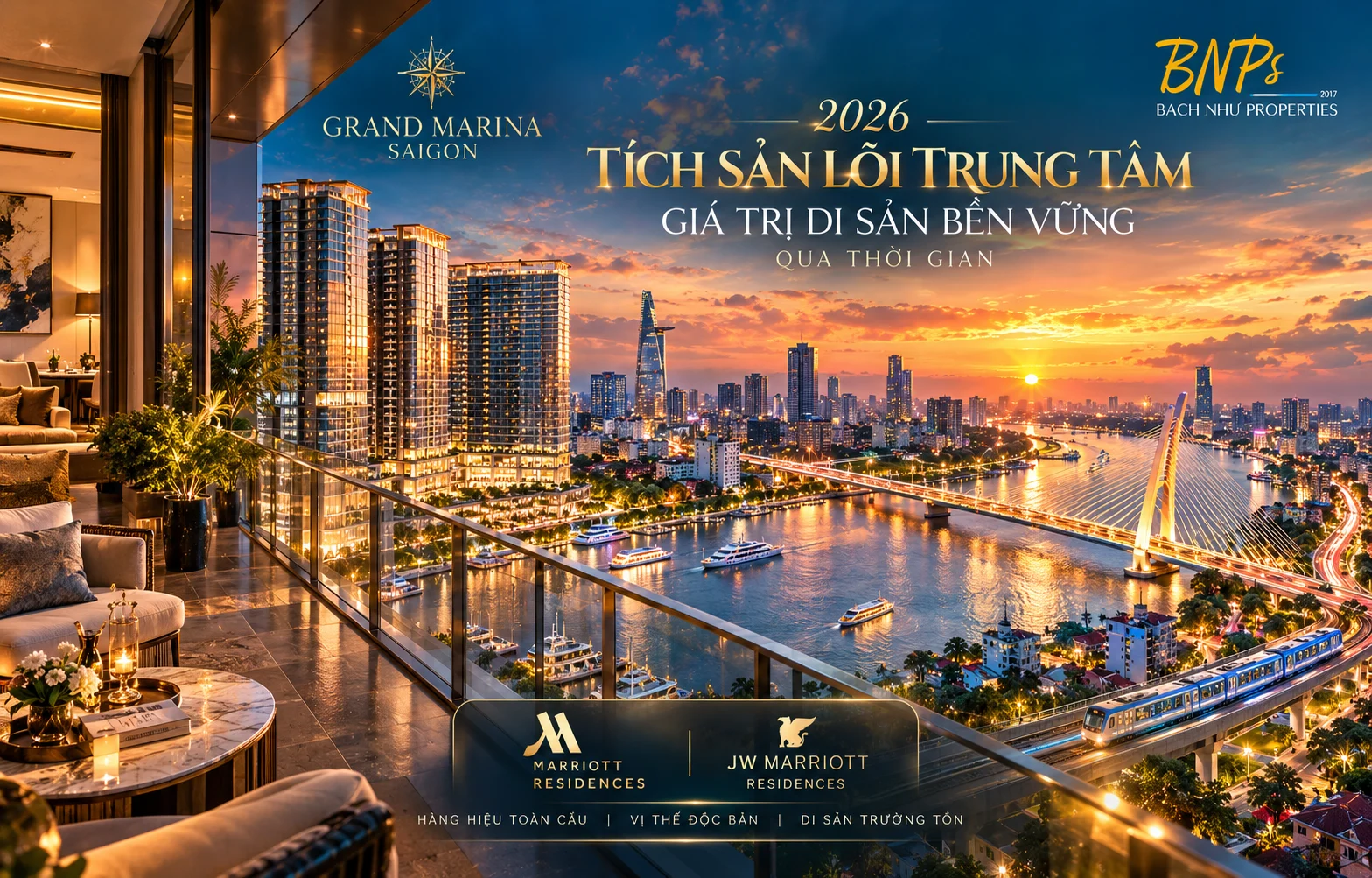Grand Marina Saigon 2026: Tích Sản Lõi Trung Tâm – Giá Trị Di Sản Bền Vững Qua Thời Gian
